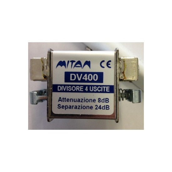 Acquista *fine serie* Divisore 4 vie Mitan | Tiesseelettronica.com
