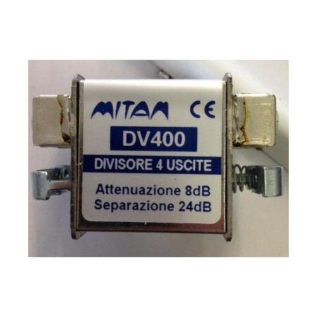Acquista *fine serie* Divisore 4 vie Mitan | Tiesseelettronica.com