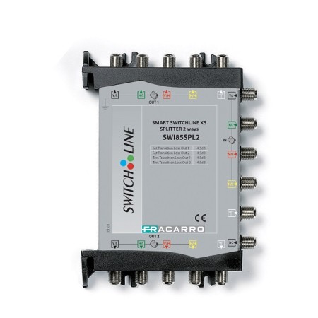 Acquista Partitore 2 vie 4 polarità per multiswitch + ingresso TV |...