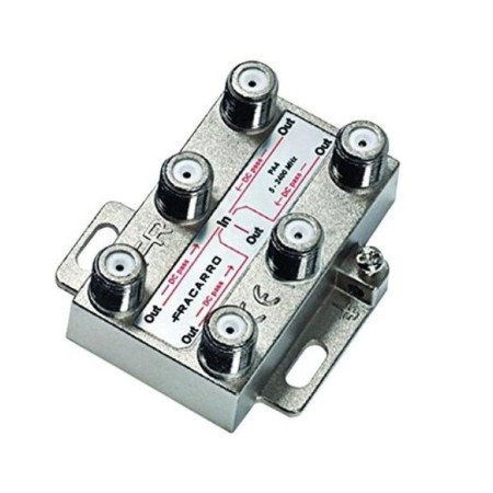 Acquista Partitore 6 uscite TV/SAT 5-2400MHz a 6 vie cc in pressofu...