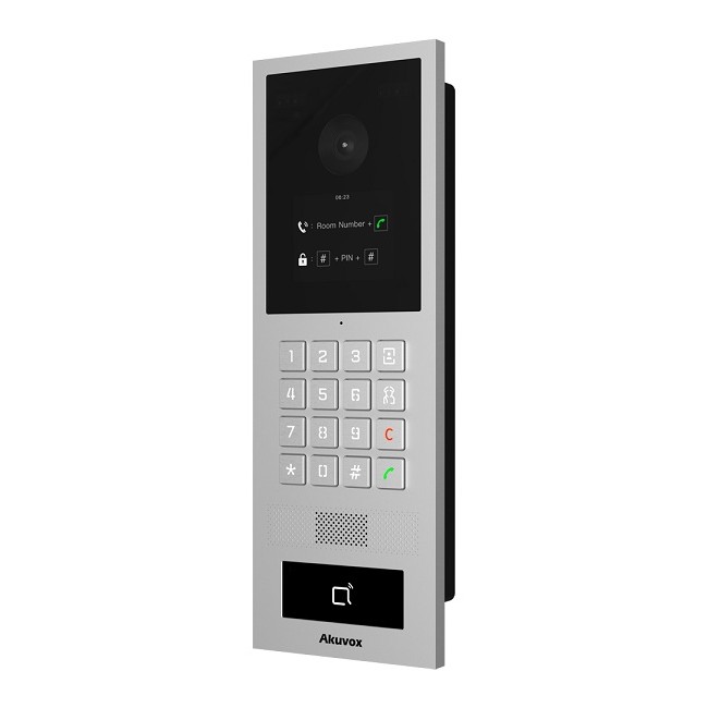 Acquista Posto esterno IP antivandalo IK08 PoE+, SIP standard Displ...