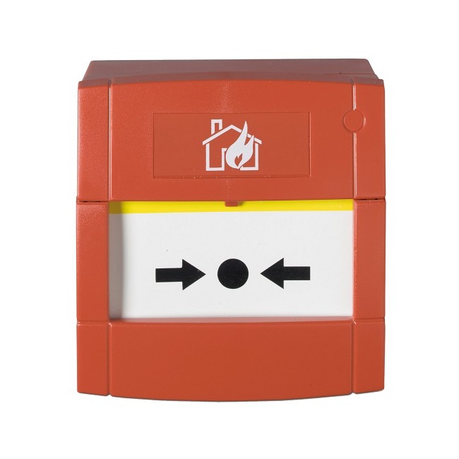 Acquista Pulsante di allarme incendio riarmabile ripristinabile, re...