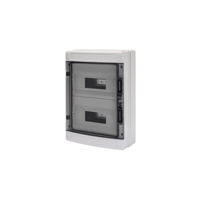 Acquista Quadro di distribuzione 24 moduli IP65 con barra DIN e spo...