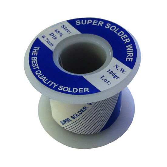 Acquista Rotolo stagno 100 gr 0,7 mm | Tiesseelettronica.com 2