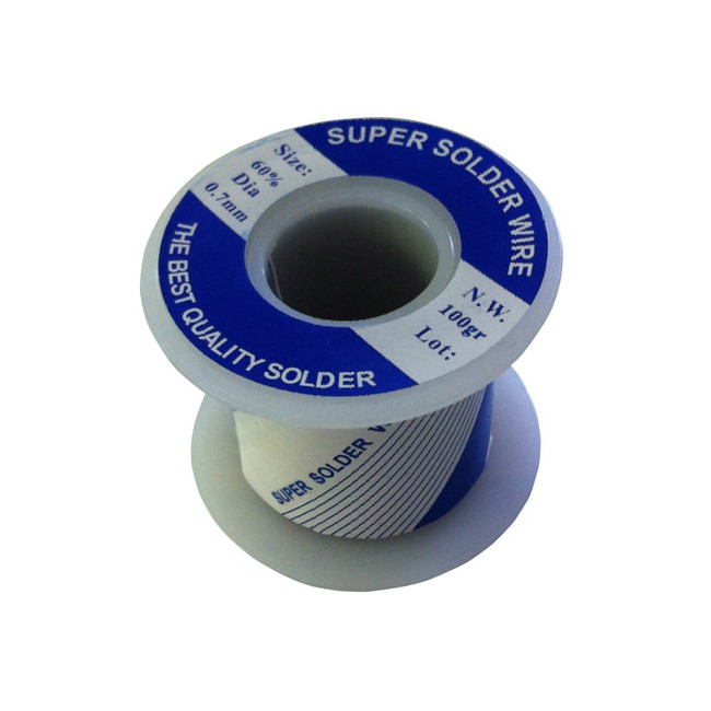 Acquista Rotolo stagno 100 gr 0,7 mm | Tiesseelettronica.com