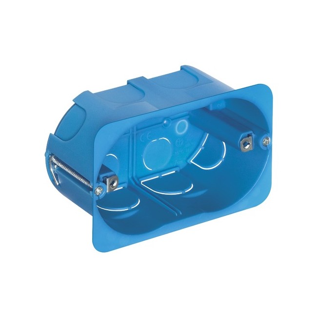 Acquista Scatola 3 posti da incasso per cartongesso rettangolare ad...