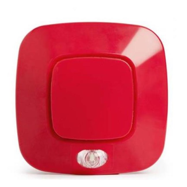 Acquista Segnalatore ottico acustico indir. rosso. Inst. a parete. ...