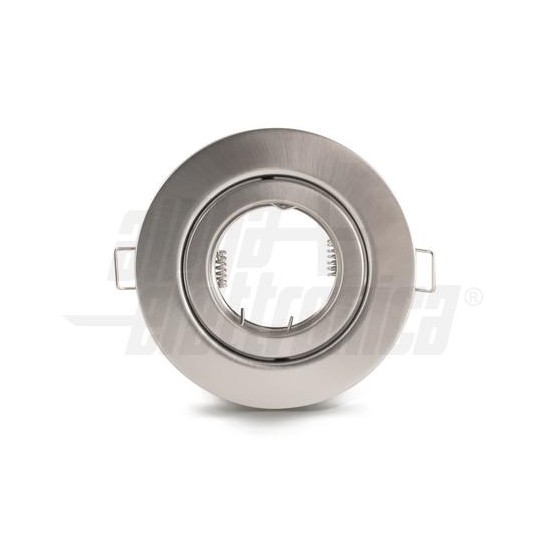 Acquista Faretto da incasso NICHEL SATINATO tondo per lampada MR16/...