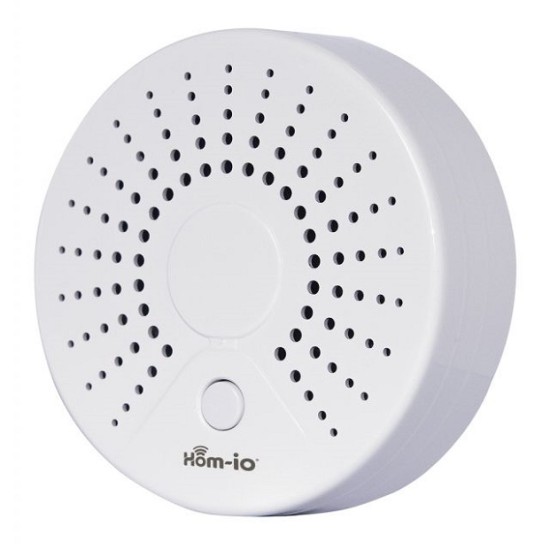 Acquista Sensore Fumo e temperatura wi-fi HOM-SMOKE Hom-io a batter... 2