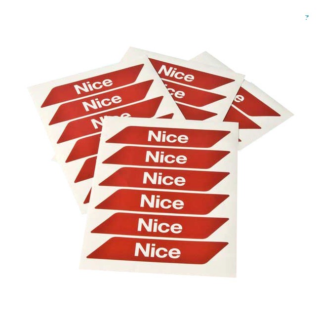 Acquista Strisce rosse NICE rifrangenti confezine 24 pz | Tiesseele...