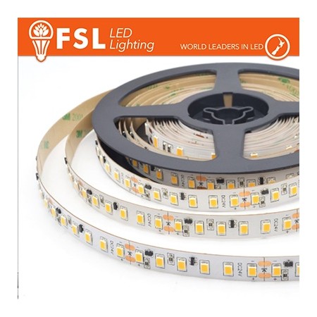 Acquista Striscia LED 12W/m 3000K IP20 2835 24V 120led/m 5m | Tiess...