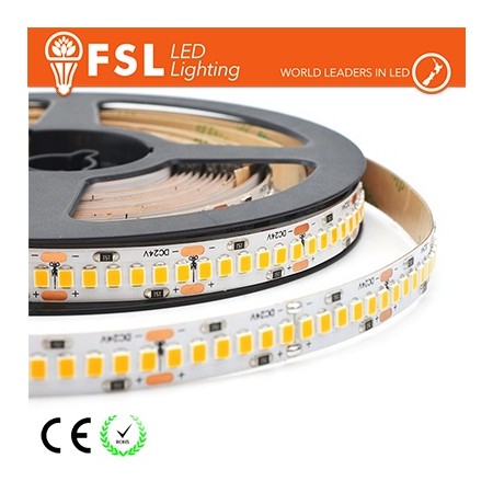 Acquista Striscia LED 16W/m 3000K IP20 2835 24V 240 led/m 5m | Ties...