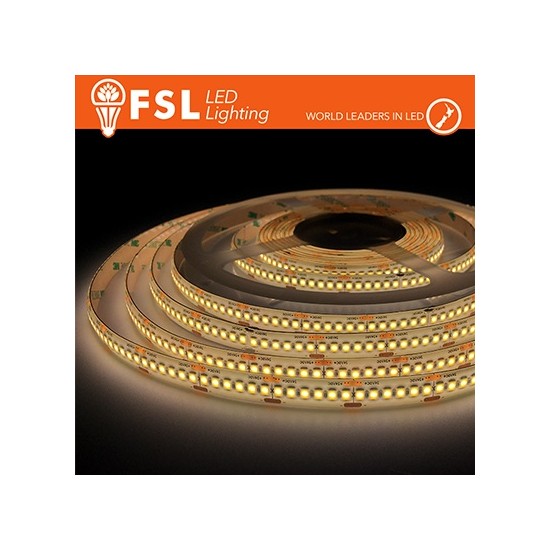 Acquista Striscia LED 16W/m 6500K IP65 SILICON 2835 24V 240 led/m 5... 2