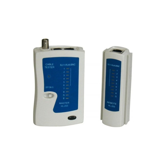 Acquista Strumento prova coppie per cavi di rete RJ11/12/45 | Tiess...