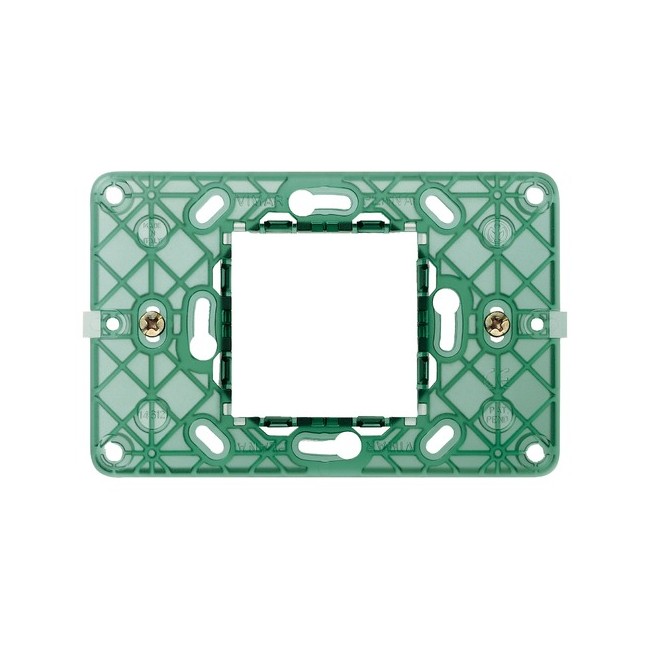 Acquista Supporto 2 moduli, con viti, per scatole 2 posti Vimar Pla...
