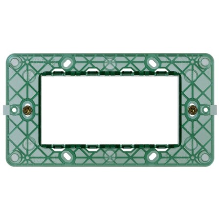 Acquista Supporto 4 moduli, con viti, per scatole 4 posti Vimar Pla...