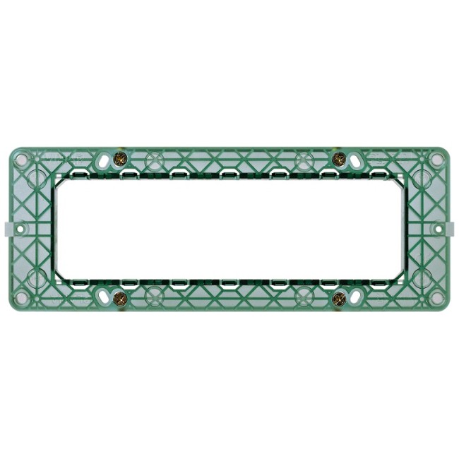 Acquista Supporto 7 moduli, con viti, per scatole 6/7 posti Vimar P...