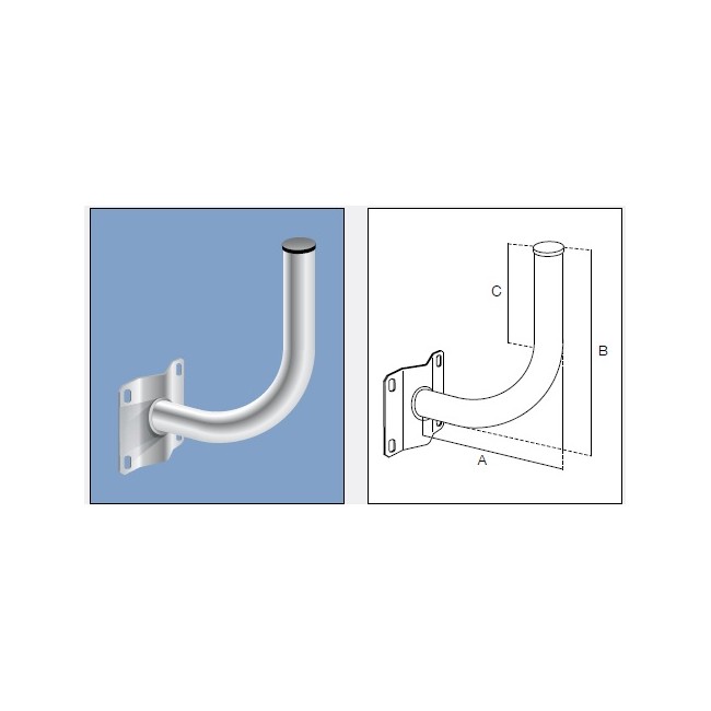 Acquista Supporto 90° a muro per WIFI | Tiesseelettronica.com