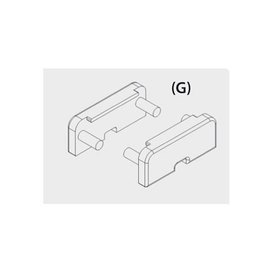 Acquista Tappo chiusura profilo piatto SURFACE SDPL60 grigio | Ties... 2