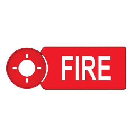 Acquista Targa di supporto per avvisatori ottico acustici con pitto...