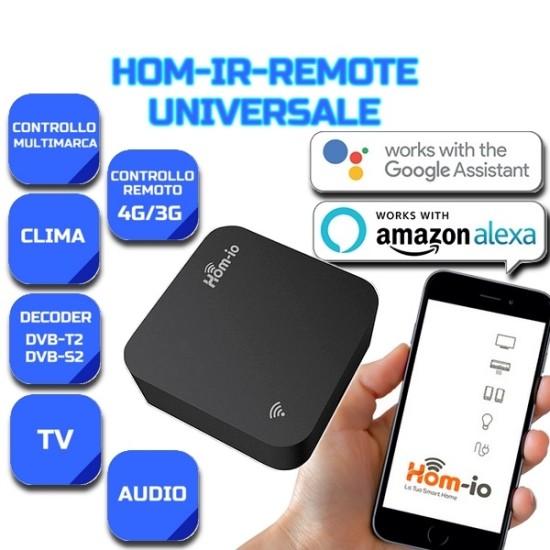 Acquista Telecomando universale infrarosso WI-FI smart home HOM-IR-... 2