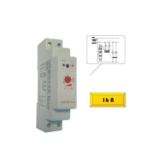 Acquista Temporizzatore luci scala 1 mod. DIN | Tiesseelettronica.com 2