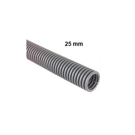 Acquista Tubo corrugato protettivo grigio in polipropilene diametro...