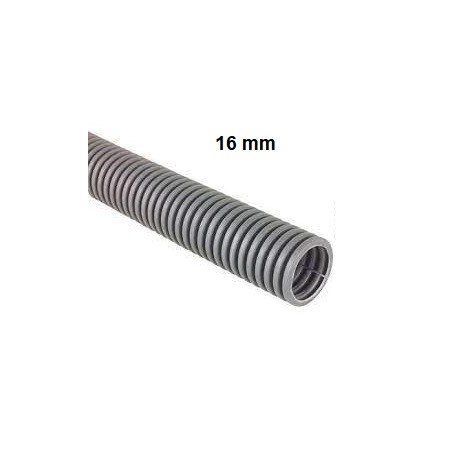 Acquista Tubo corrugato protettivo grigio in polipropilene diametro...