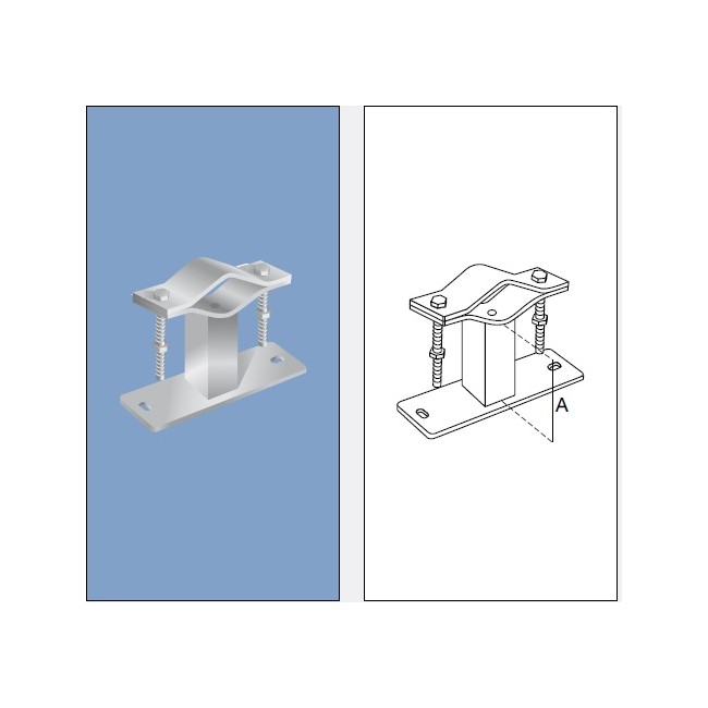 Acquista Zanca a muro distanziata 10 Cm | Tiesseelettronica.com