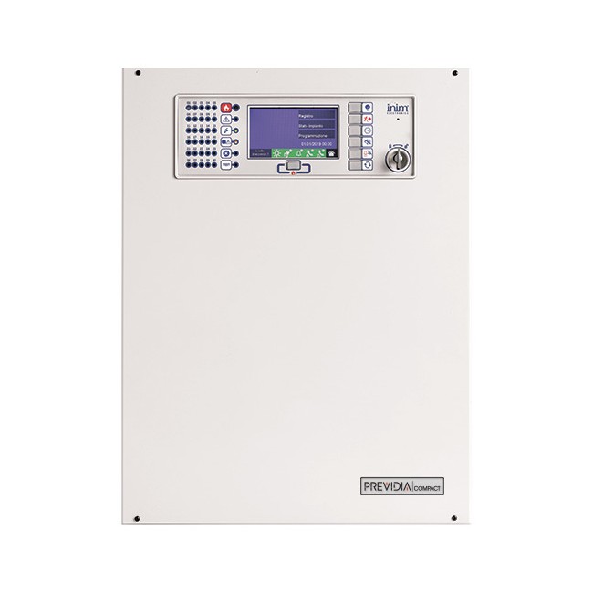 Centrale Inim Previdia rilevazione incendio analogica indirizzata con 2 Loop