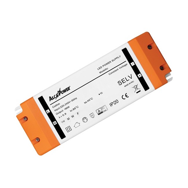 Alimentatore 12V 15A 180W SELV IP20