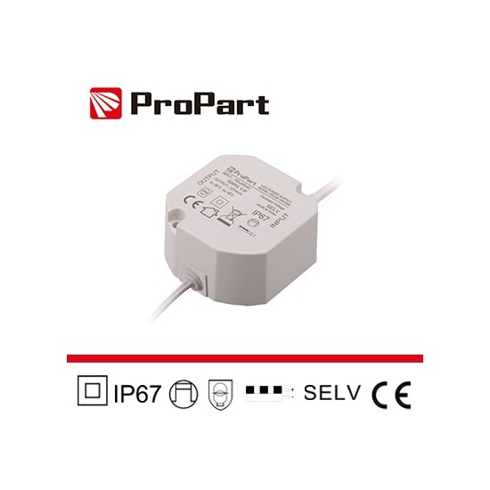 Alimentatore 24V 0,83A 20W SELV IP67