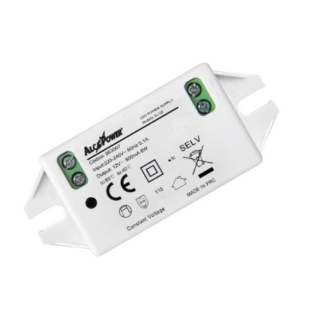 Alimentatore 12V 0,5A 6W SELV IP20