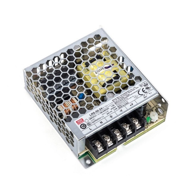 Alimentatore 24V 2A 50W Metallico