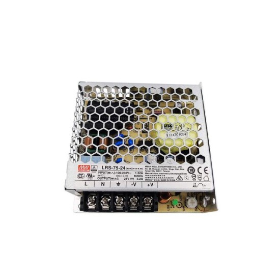 Alimentatore 24V 3,12A 75W Metallico