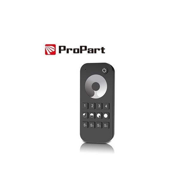 Telecomando RF 1 Canale - 4 Zone, 4 Scene, Touch Wheel, RF2.4G