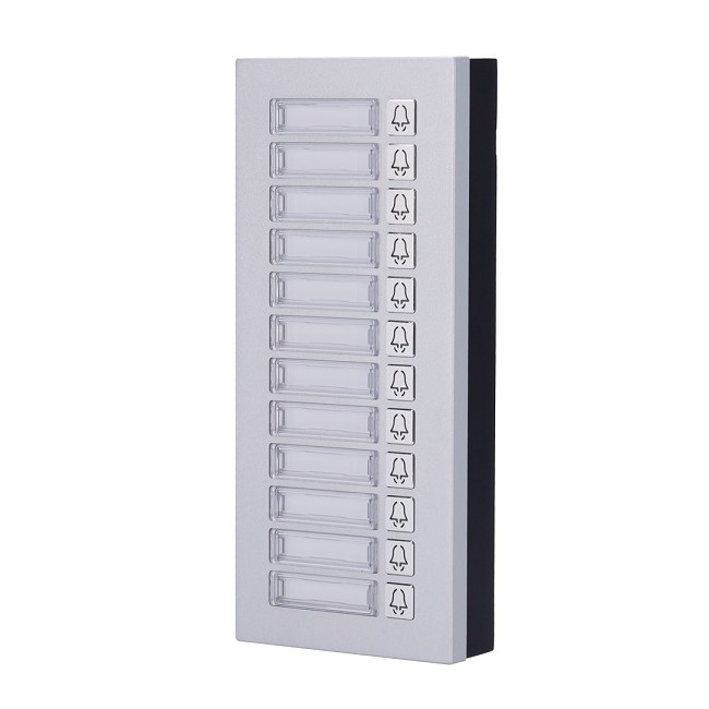 Modulo estensione 12 pulsanti compatibile con AK-R20B-xB e AK-R20K tramite connessione RS485 solo per montaggio ad incasso con 