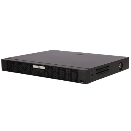 NVR IP 16 canali PoE - 16MPx, Uniview LAN max 320Mbps, 2xHDD, gamma prime_UV-NVR502-16B-P16-IQ