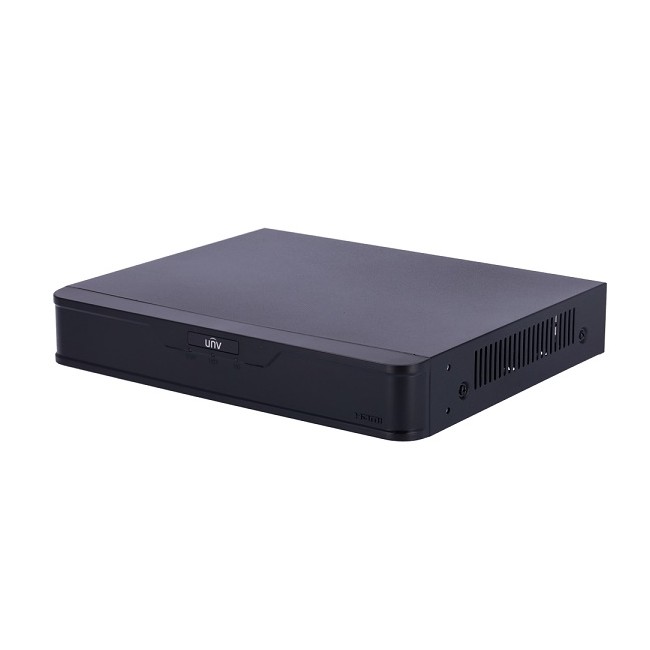 NVR IP 8 canali PoE - 8MPx, Uniview  LAN max 80Mbps, 1xHDD, gamma prime_UV-NVR501-08B-P8