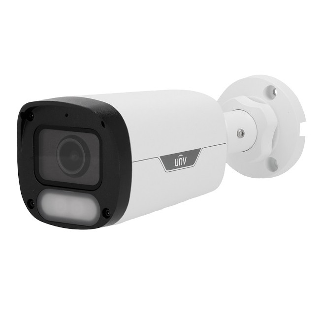 Telecamera BULLET WISE-ISP IP 4MP 4mm, con rilevamento del movimento e UMD, FullColor 12Vdc Poe_UV-IPC2314LE-ADF40KM-WP