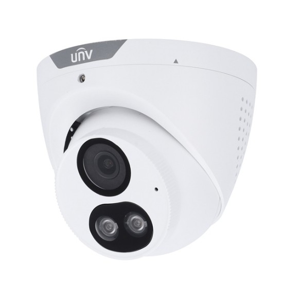 Telecamera TURRET SIP IP 5MP 2,8mm, IR LED 30m con riconoscimento umano e veicoli 12Vdc Poe_UV-IPC3615SB-ADF28KMC-I0