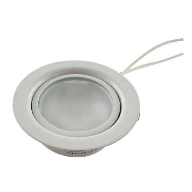 Faretto da incasso BIANCO per lampada LED G4 (non inclusa)