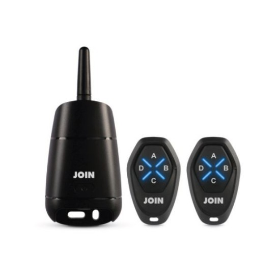 Kit ricevitore da esterno autoapprendente inclusi due radiocomandi - Due canali indipendenti