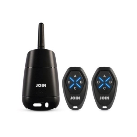 Kit ricevitore da esterno autoapprendente inclusi due radiocomandi - Due canali indipendenti