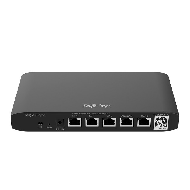 Reyee Router Controller Cloud5 Porte RJ45 10/100 /1000 MbpsSupporta fino a 2 WAN per il failover o il bilanciamento Fino a 600 