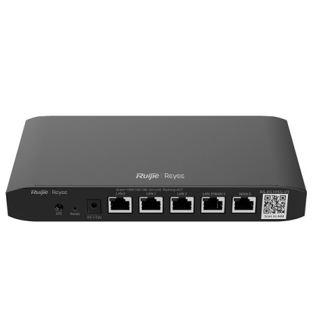 Reyee Router Controller Cloud5 Porte RJ45 10/100 /1000 MbpsSupporta fino a 2 WAN per il failover o il bilanciamento Fino a 600 