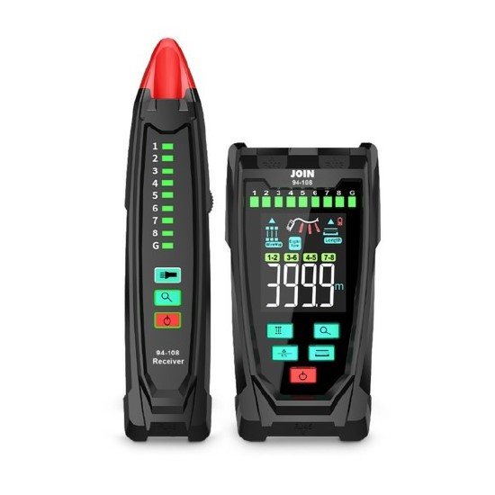 Tester multifunzione verifica cavi di reti LAN con misura lunghezza del cavo