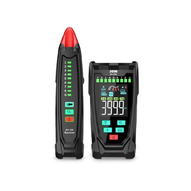 Tester multifunzione verifica cavi di reti LAN con misura lunghezza del cavo