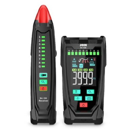 Tester multifunzione verifica cavi di reti LAN con misura lunghezza del cavo