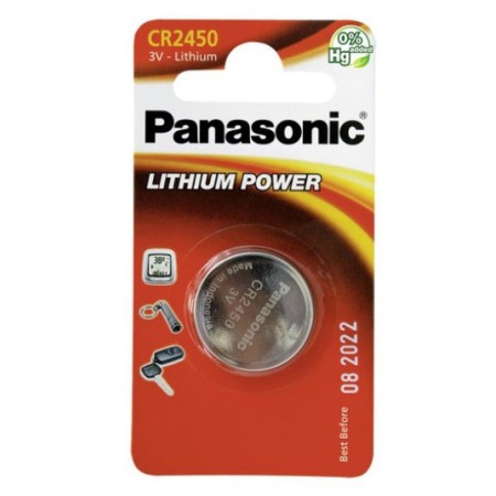 Batteria Litio CR2450 3V in confezione da 1